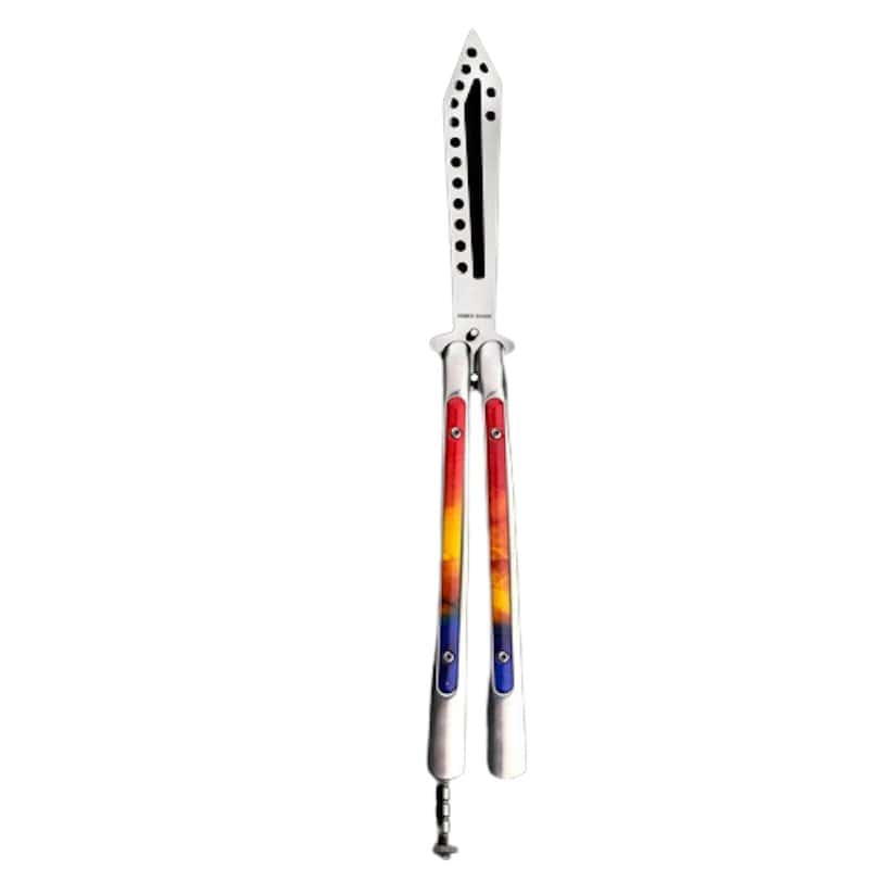 Faca Borboleta Balisong Cromado