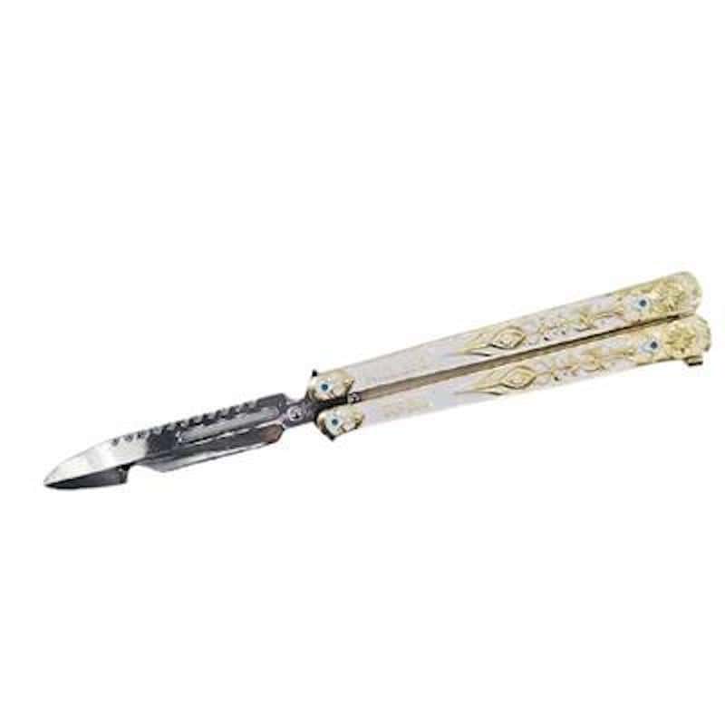 Faca Borboleta Balisong Design De Treinamento