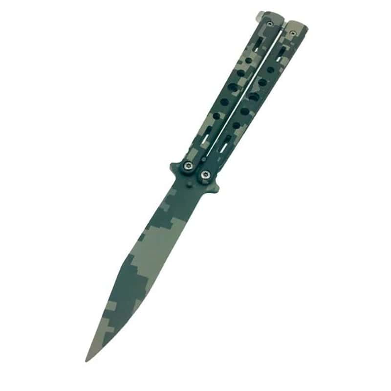 Faca Borboleta Balisong Militar