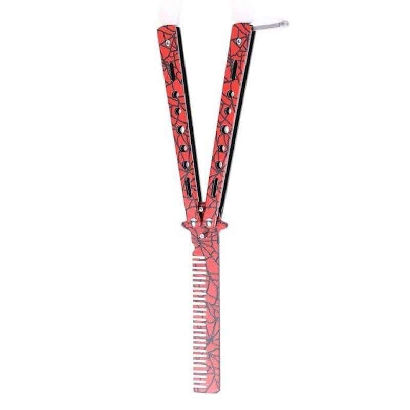 Faca Borboleta Balisong Vermelho