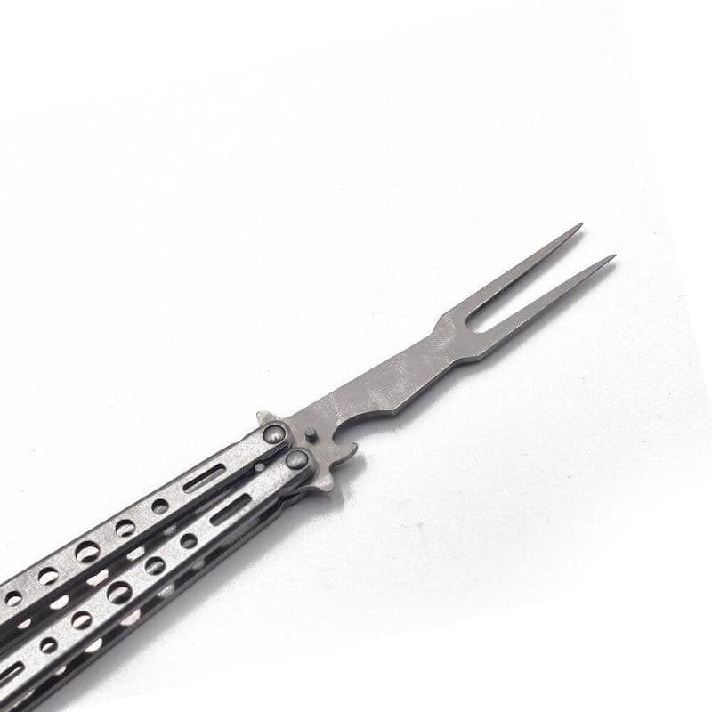 Faca Borboleta Balisong Metal Simples