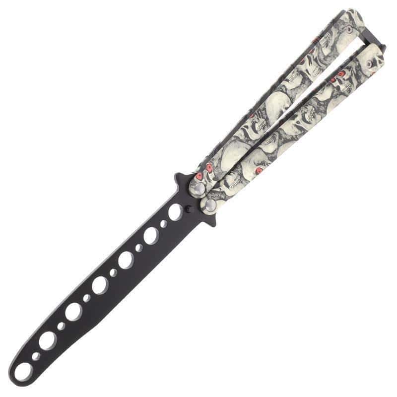 Faca Borboleta Balisong Esqueleto