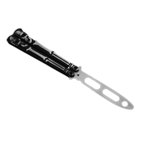 Faca Borboleta Balisong Caveira