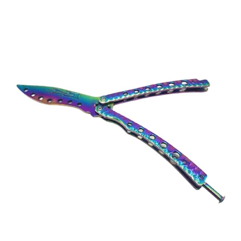 Faca Borboleta Balisong Com Gravação
