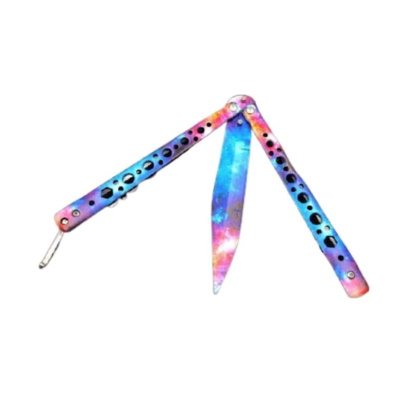 Faca Borboleta Balisong Cs Go Fade