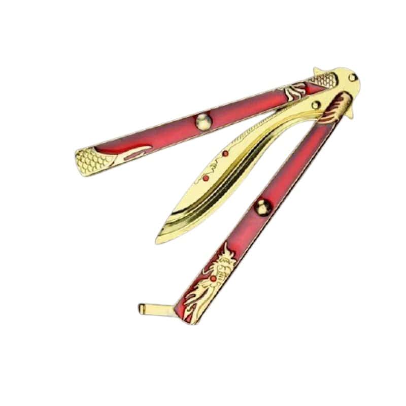 Faca Borboleta Balisong Dragão