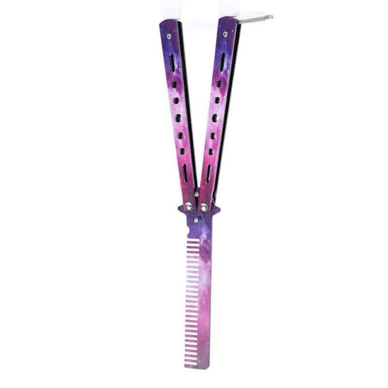 Faca Borboleta Balisong Galáxia