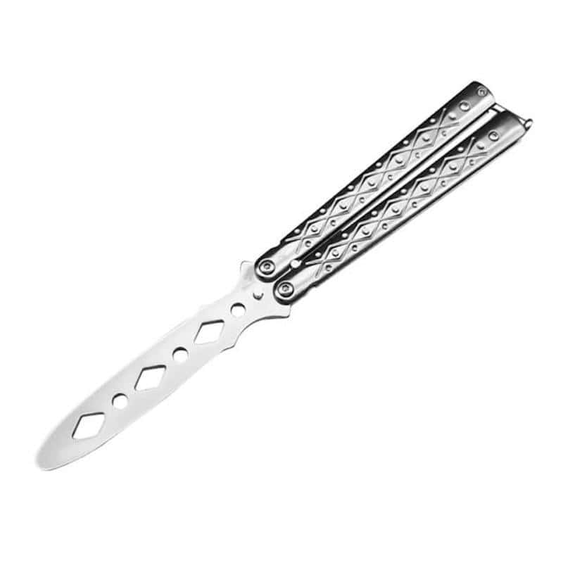 Faca Borboleta Balisong Lâmina Não Cortante