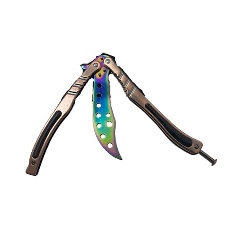 Faca Borboleta Balisong Lâmina Afiada