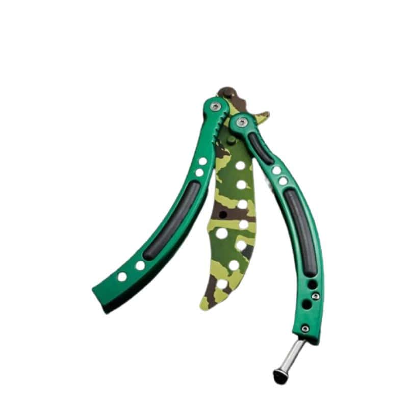 Faca Borboleta Balisong Militar