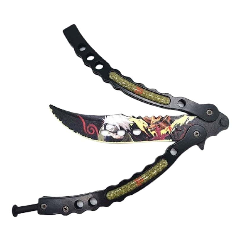 Faca Borboleta Balisong Naruto