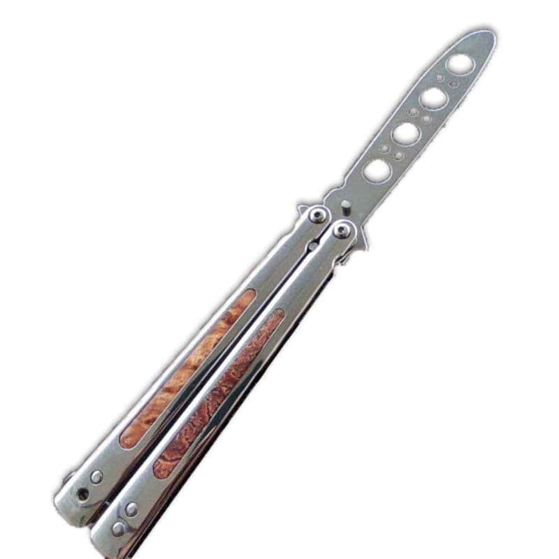 Faca Borboleta Balisong Não Cortante