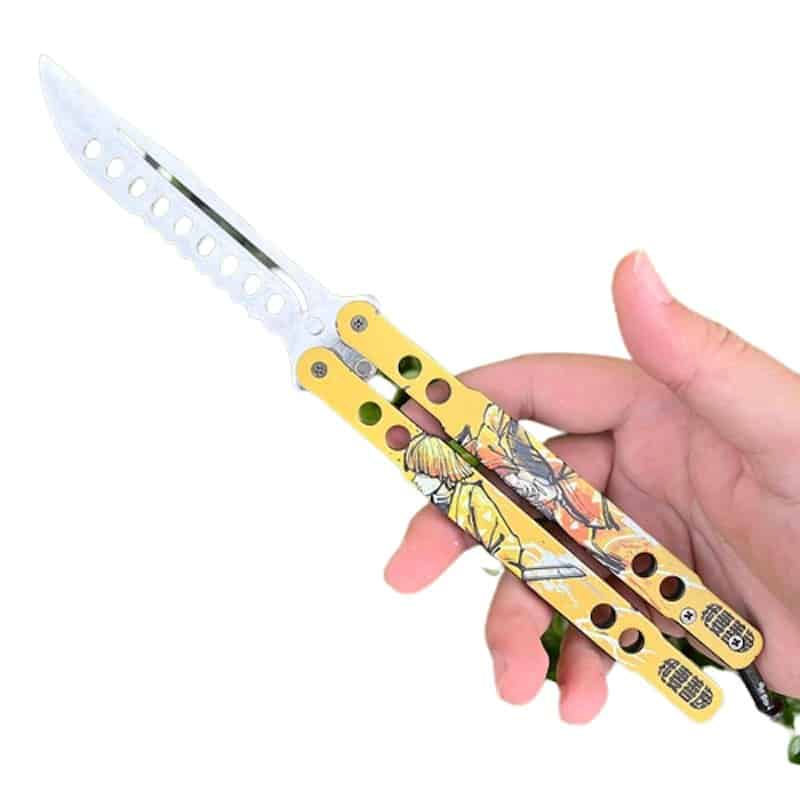 Faca Borboleta Balisong Uma Peça