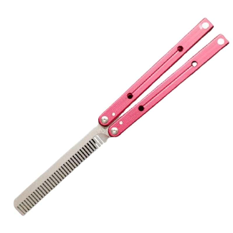 Faca Borboleta Balisong De Plástico