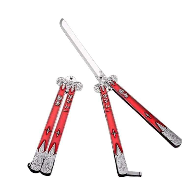 Faca Borboleta Balisong Vermelho