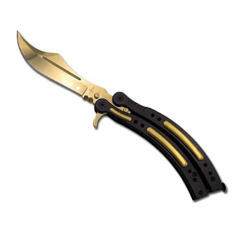 Faca Borboleta Balisong Dente De Tigre