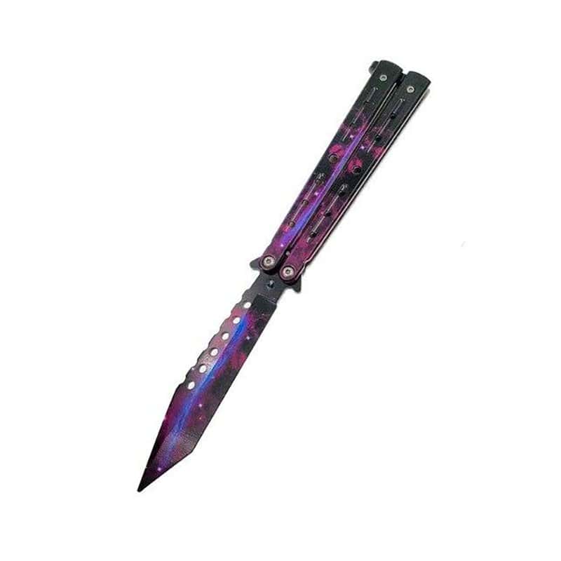Faca Borboleta Balisong Galáxia