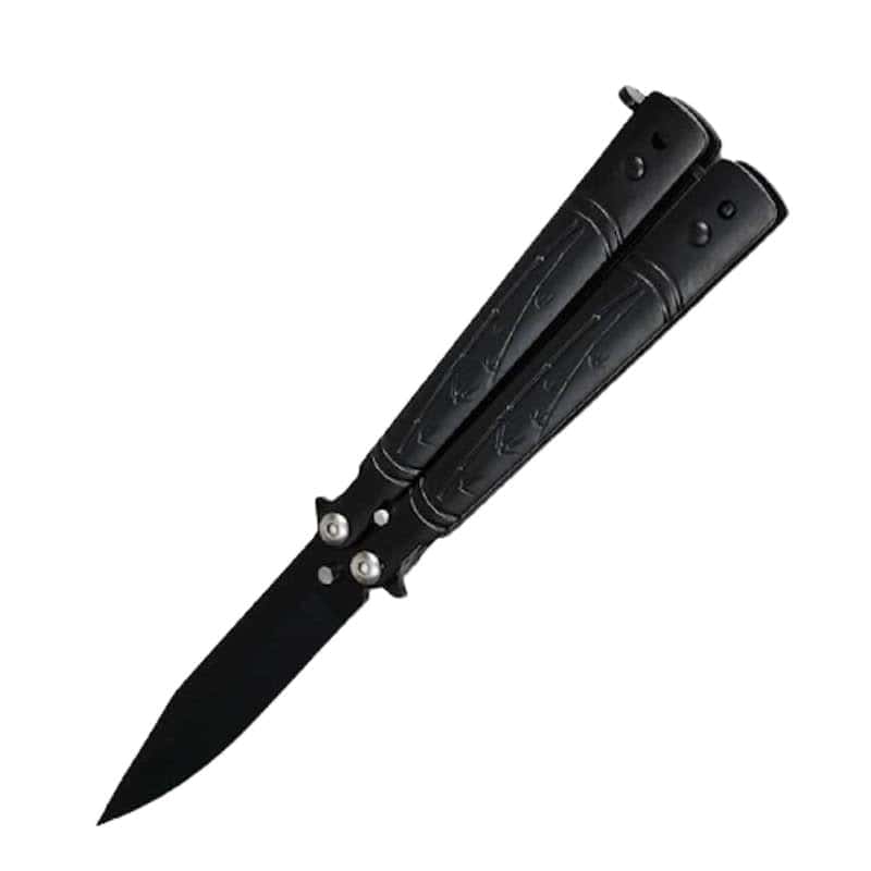 Faca Borboleta Balisong Gravado