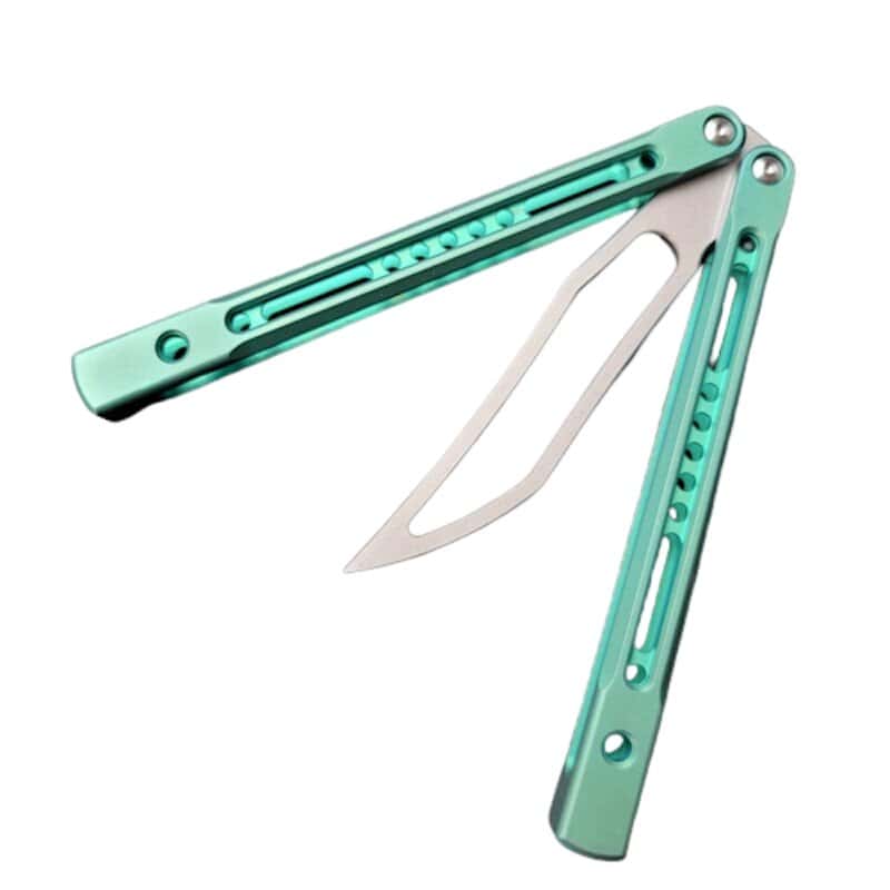 Faca Borboleta Balisong Em Titânio
